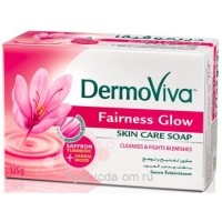 Отбеливающее мыло DermoViva Fairness Glow Skin Care 125 г