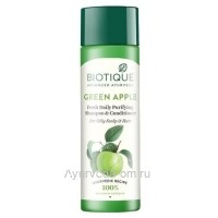 Шампунь-Кондиционер Зеленое Яблоко Биотик Shampoo Bio Green Apple Biotique