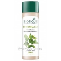 Шампунь-Кондиционер Био Хна Биотик Bio Henna Leaf Fresh Texture Shampoo & Conditioner Biotique