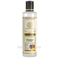 Кондиционер для волос Шикакай и Мед Кхади Hair Conditioner Shikakai & Honey Khadi 210мл 
