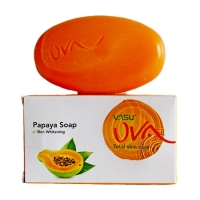 Мыло с Папайей (Papaya Soap) Skin Whitening 125г. VASU UVA Trichup