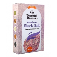 Черная гималайская соль, 200гр. Black Salt Shri Ganga Индия