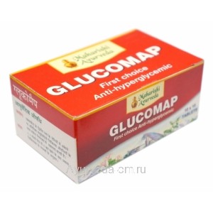 Глюкомап 100 таблеток, Махариши Аюрведа (Glucomap Maharishi Ayurvedа)