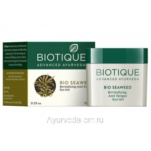 "Био Водоросли" - гель для кожи вокруг глаз 15гр., Биотик (Biotique Bio Seaweed)