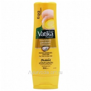 Кондиционер для тонких и ослабленных волос Vatika Egg Conditioner 200 мл