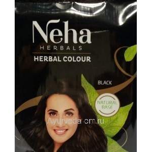 Хна для волос Neha Herbal Colour Black 20 гр.
