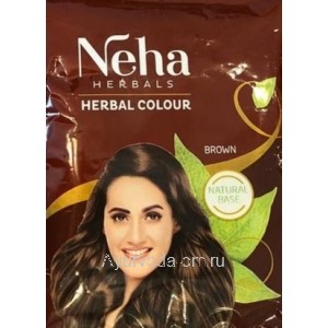 Хна для волос Neha Herbal Colour Brown 20 гр.
