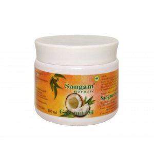 100% Натуральное Масло "Кокосовое" (Coconut Oil) 100ml. Sangam Herbals